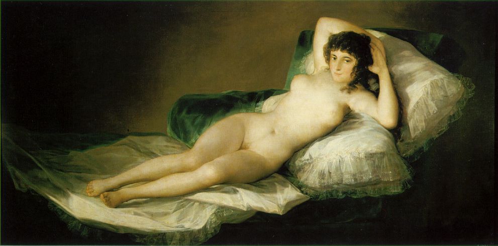 Франсиско Хосе Гойя. Обнаженная маха — Francisco Jose de Goya. The Nude Maja. Museo del Prado, Madrid — LINK: Об искусстве одевания, или Об искусстве раздевания
