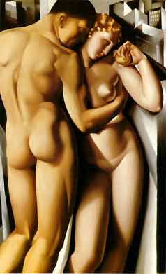 Тамара де Лемпицка. Адам и Ева — Tamara de Lempicka. Adam and Eva — LINK: С любимой на краю света