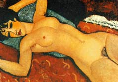 Амедео Mодильяни. Обнаженная - Amedeo Modigliani. Nude Sdraiato
