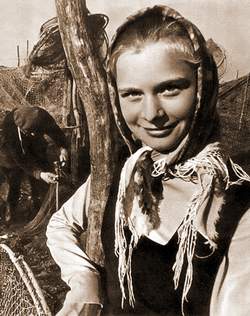 Вацлав Страукас. Дочь рыбака. — Советское фото, 1976 № 12